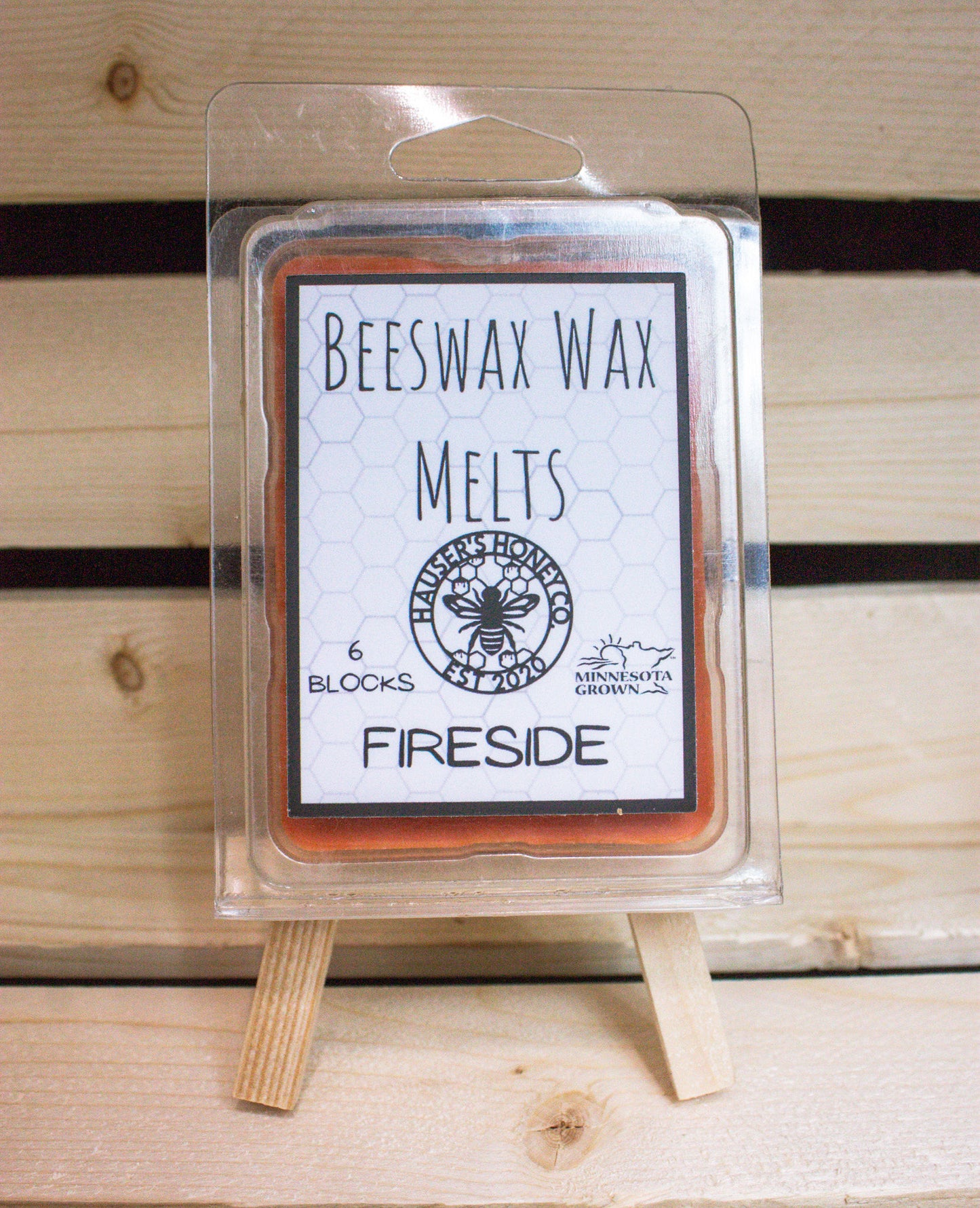 Beeswax Wax Melts (Fireside)
