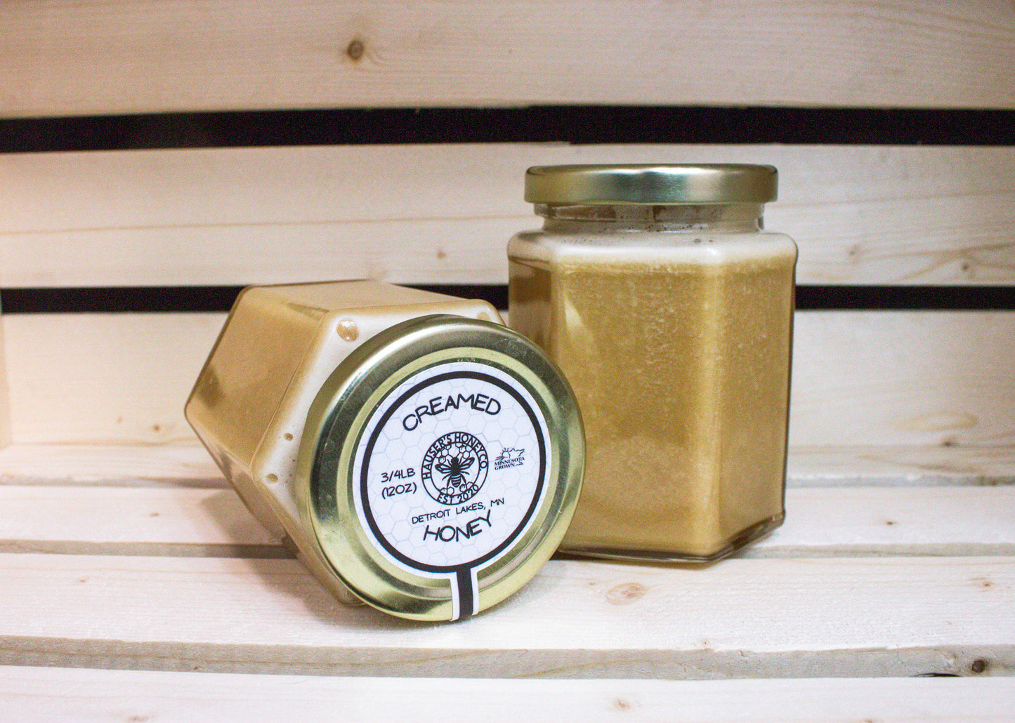 Raw Unfiltered Creamed Honey 3/4lb (12oz)